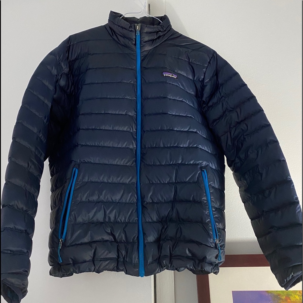 Patagonia Down Swearer Jacket - Navy Blue